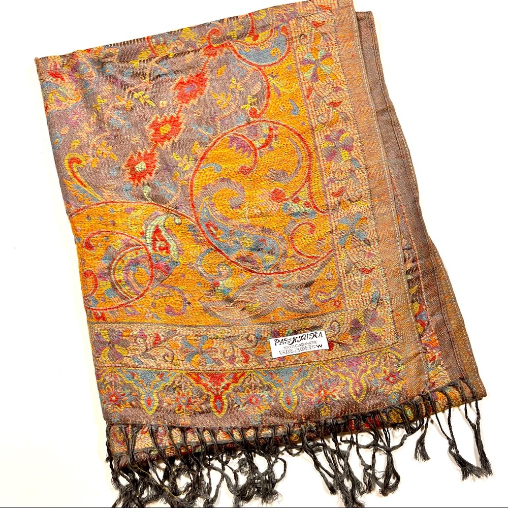Paisley Multi Colored Scarf